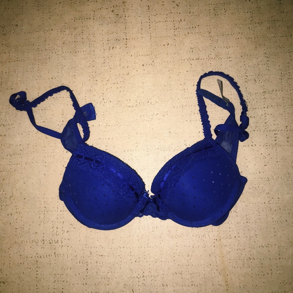 Candies Blue-Lace Bra
